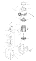 Page D Diagram and Parts List for 040221-0  Briggs and Stratton Generator